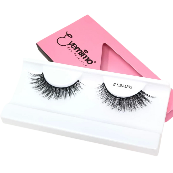 #BEAU03 - EYEMIMO False Eyelashes "Angel Wings"