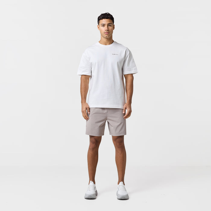 Contours Tech T-Shirt | Off White/Khaki