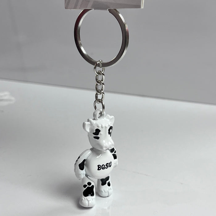 Neil BGSU Cow Key Chain