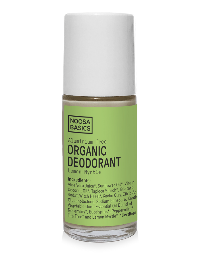 NOOSA BASICS Organic Deodorant Roll on Lemon Myrtle 50ml - L'Organic
