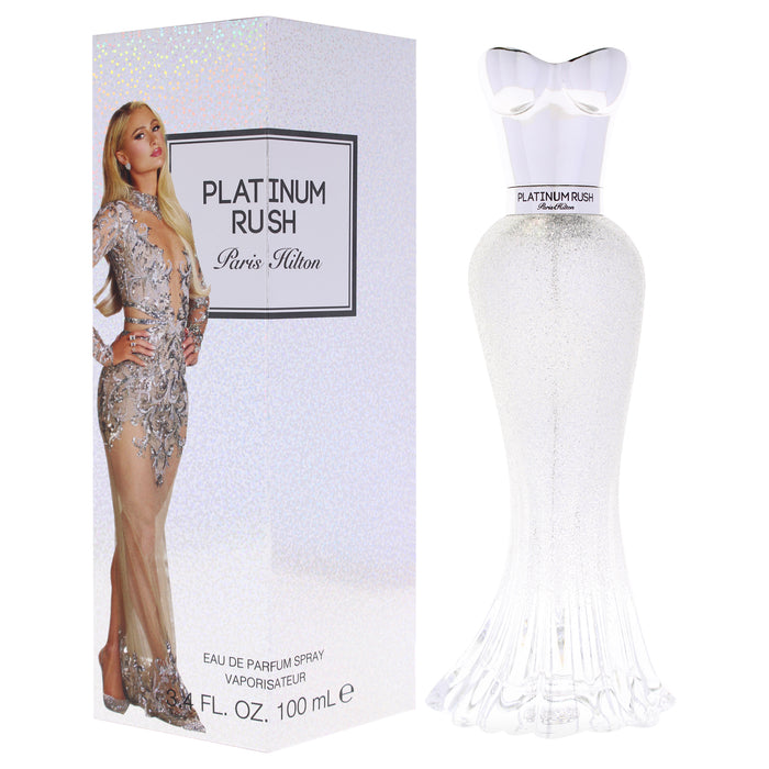 Platinum Rush by Paris Hilton for Women - 3.4 oz EDP Spray