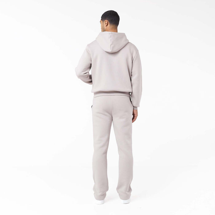 Relaxed Fit Open Hem Jogger | Stone