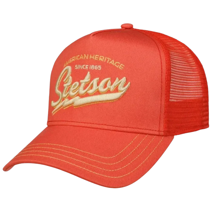 STETSON TRUCKERCAP AMERICAN HERITAGE SINCE 1865