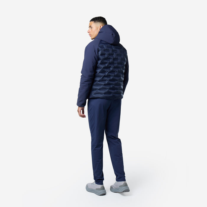 Tech Heat Seal Hybrid Jacket | Navy