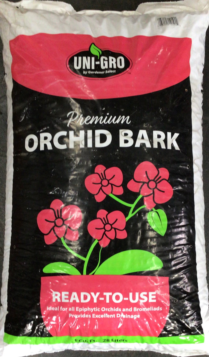 Uni-Gro® Orchid Bark - 1 cu.ft - Medium - 100% Fir Bark