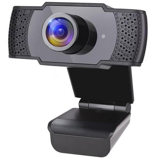 1080P HD Webcam with Mic - Smooth Video, USB Plug & Play, Wide Angle
