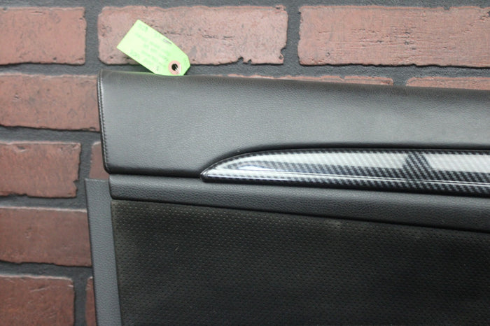 11-16 Jeep Grand Cherokee SRT8 OEM Front Driver LH Interior Black Door Panel