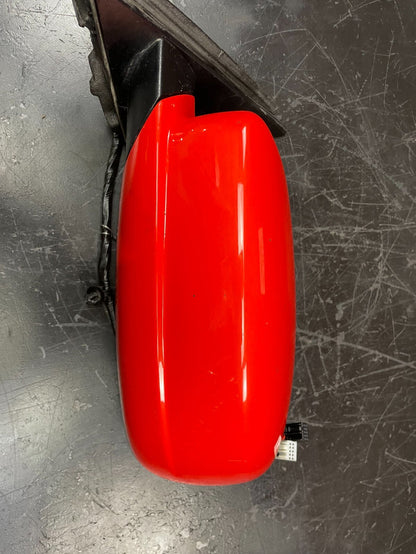 11-19 DODGE CHARGER SRT Left Door Mirror power Orange PVP manual fold heated OEM