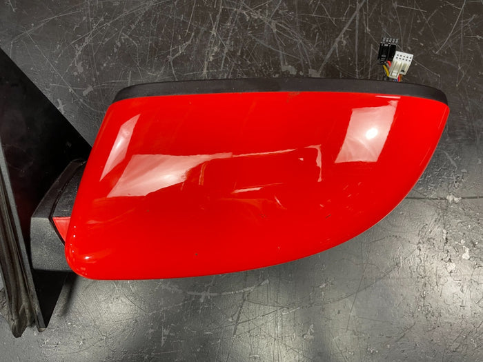 11-19 DODGE CHARGER SRT Left Door Mirror power Orange PVP manual fold heated OEM