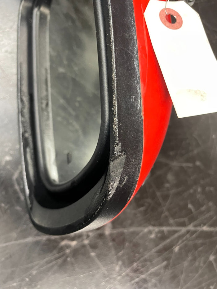 11-19 DODGE CHARGER SRT Left Door Mirror power Orange PVP manual fold heated OEM