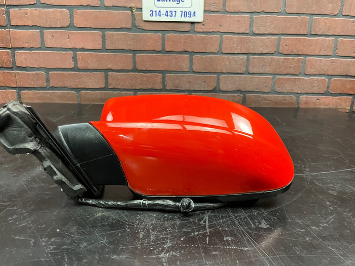 11-19 DODGE CHARGER SRT Left Door Mirror power Orange PVP manual fold heated OEM
