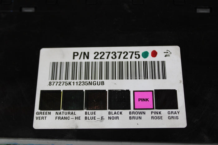 12-14 SILVERADO SIERRA 1500 ESCALADE SIERRA Body Control Module BCM OEM 22737275