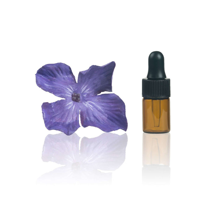 2 ml Amber Glass Vials w/ Black Droppers (Pack of 5) at Your Oil Tools