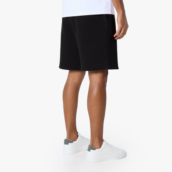 2-Pack Pleated Core Short | Black/Grey Marl