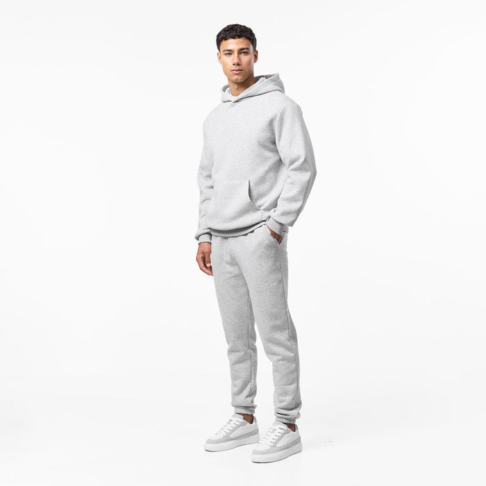 2-Pack Relaxed Fit Hoodie | Grey Marl/Navy