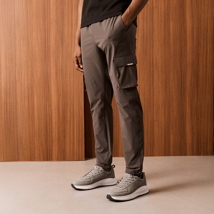 2-Pack Stretch Tech Cargo Pants | Dark Grey/Sand
