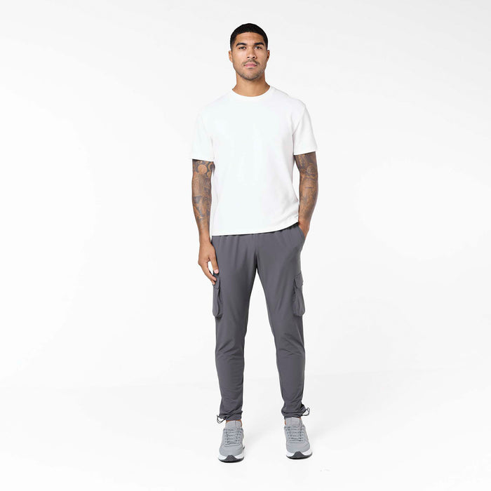 2-Pack Stretch Tech Cargo Pants | Dark Grey/Sand