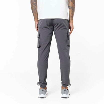 2-Pack Stretch Tech Cargo Pants | Dark Grey/Sand