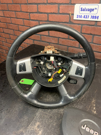 2008-2010 Jeep Grand Cherokee Steering Wheel/Column/Radio Controls/Auto Lights