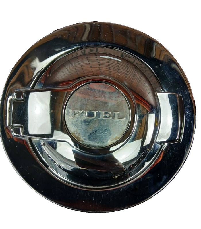 2011-2023 Dodge Challenger R/T Scat Pack Chrome Gas Fuel Cap Door Cover Assembly