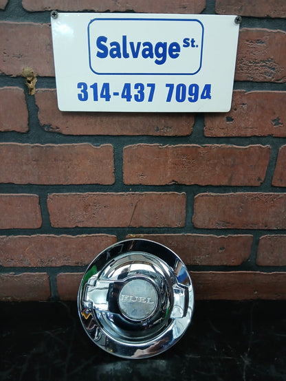 2011-2023 Dodge Challenger R/T Scat Pack Chrome Gas Fuel Cap Door Cover Assembly