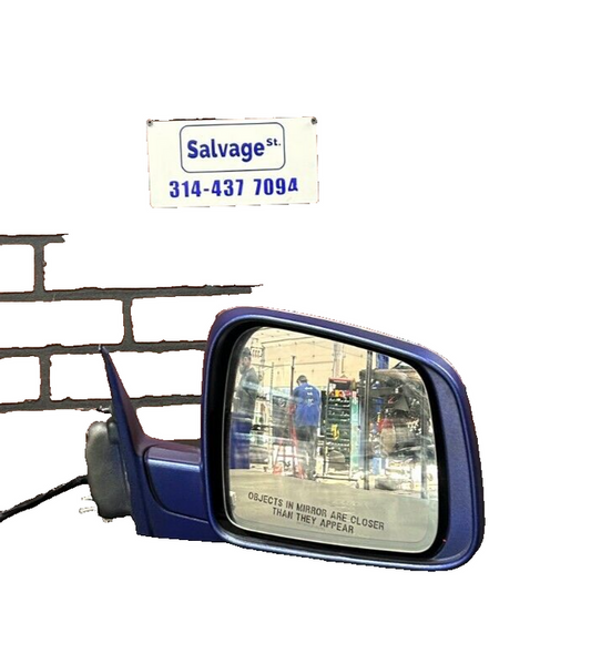 2014-2018 JEEP GRAND CHEROKEE RIGHT SIDE MIRROR BLUE, SILVER, AND BLACK 026536