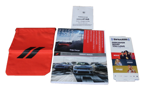 2023 Daytona Charger Scat Pack Owners Operators Manual Guide Paperback w/ Cover