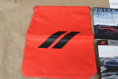 2023 Daytona Charger Scat Pack Owners Operators Manual Guide Paperback w/ Cover