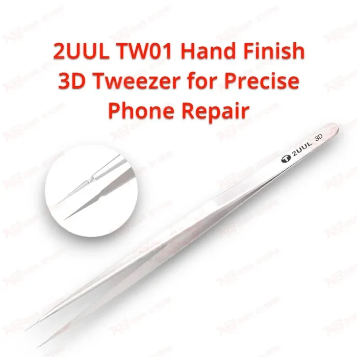 2UUL TW01 Hand Finish 3D Tweezer for Precise Phone Repair