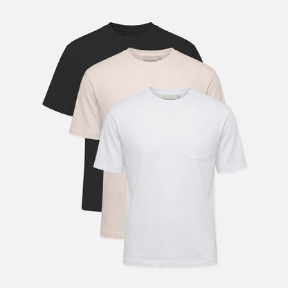 3-Pack Smart Pocket T-Shirts | Multi