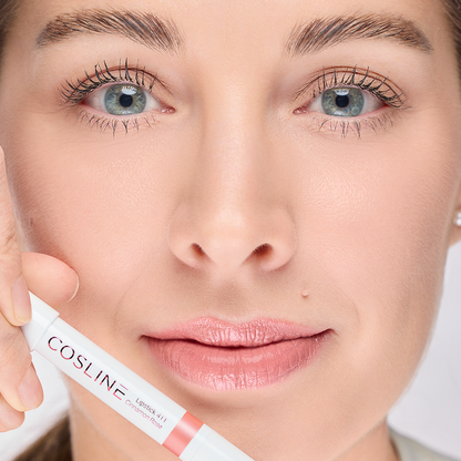 COSLINE Lippenstift Cinnamon Rose 411 | Gesicht