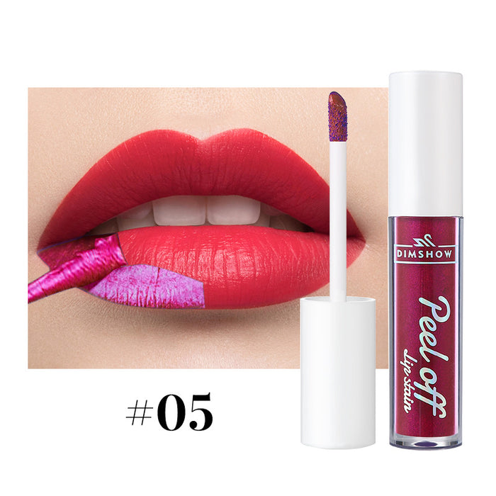 6 Colors Peel Off Lip Gloss - Waterproof Velvet Liquid - view 4