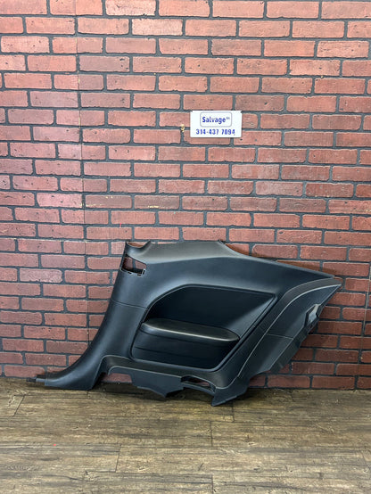 15-23 Dodge Challenger RH Passenger Rear Quarter Trim Door Panel 1ZA06DX9AD OEM