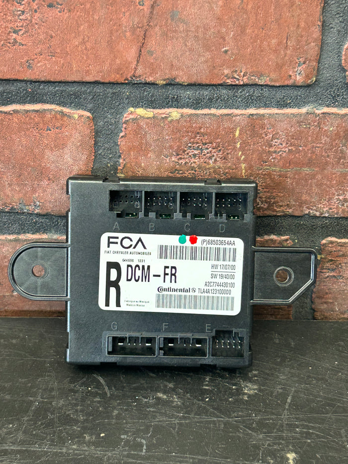 2020-2021 Dodge Challenger Front Passenger RH Door Control Module 68503654AA OEM