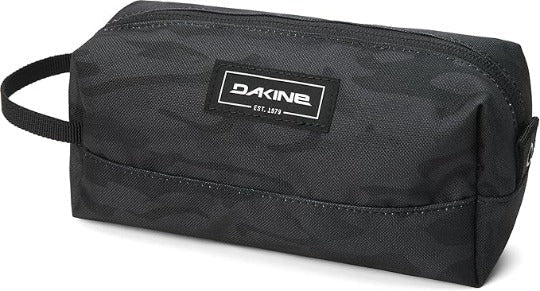 Dakine Accessory Case, black vintage camo travel organizer pouch