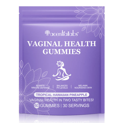 acentiallabs VAGINAL HEALTH GUMMIES TROPICAL HAWAIIAN PINEAPPLE 60 GUMMIES Bagged Gummies