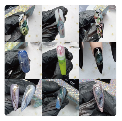 ACOS Blooming Gel Nail Art 「10 in one」Short Course - Lashmer