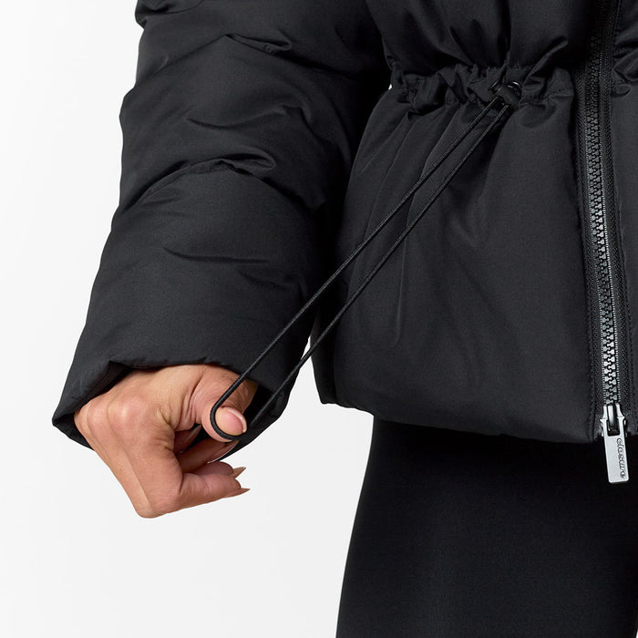 Adjustable Waist Puffer | Black