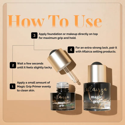 AFLAIRZA MAGIC GRIP DEWY FINISH LONGLASTING PRIMER