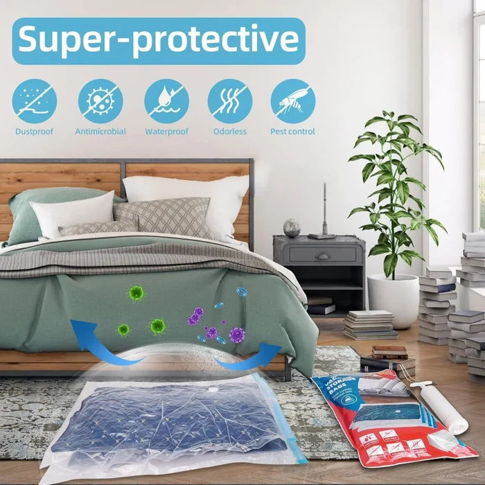 Air-Evacuation Storage Space-Saving Kit