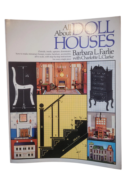 All About Doll Houses by Barbara L. Farlie – Great Condition Gently Used Paperback