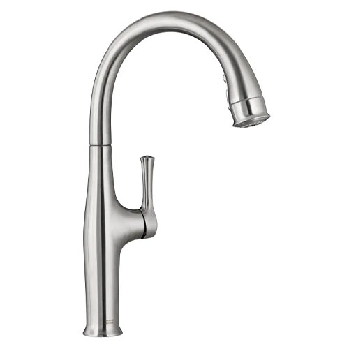 American Standard Estate Pull Down Kitchen Faucet in Stainless Steel American Standard