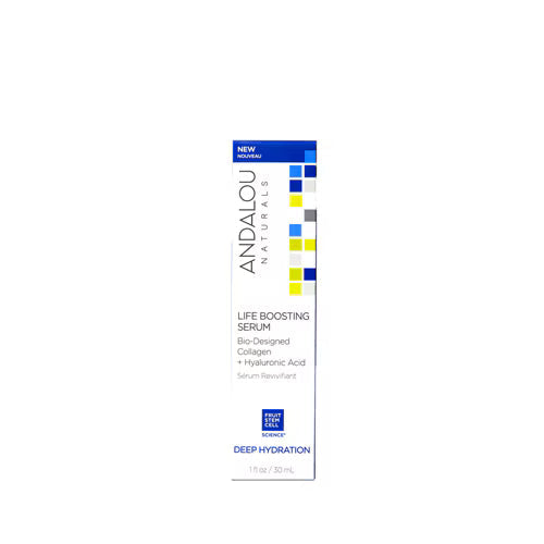 Andalou Naturals Boosting Serum Collagen and Hyaluronic Acid 30ml