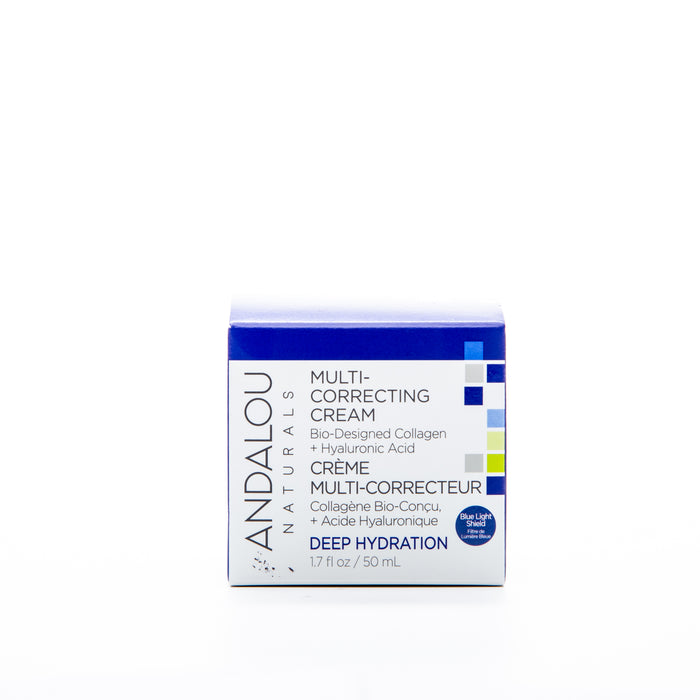 Andalou Naturals Multi-Correcting Cream Collagen and Hyaluronic Acid 50ml