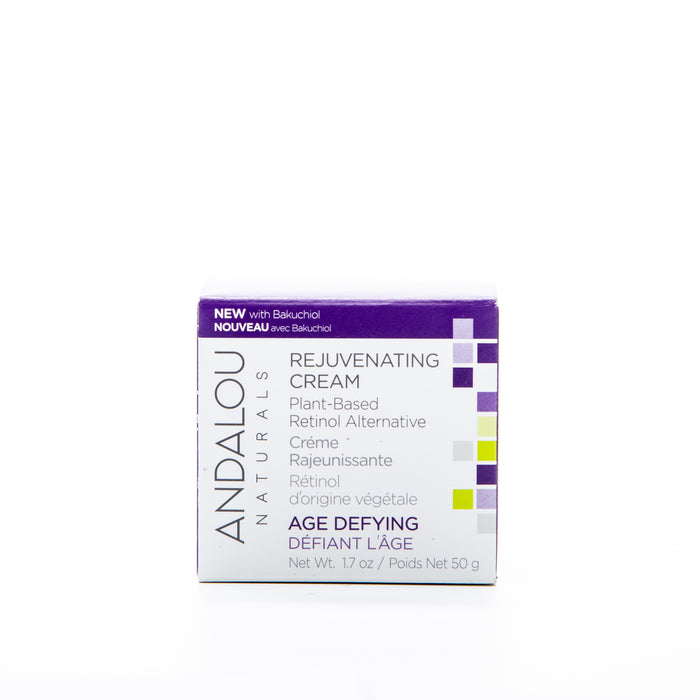 Andalou Naturals Rejuvenating Cream Plant Based Retinol Alternative 50g