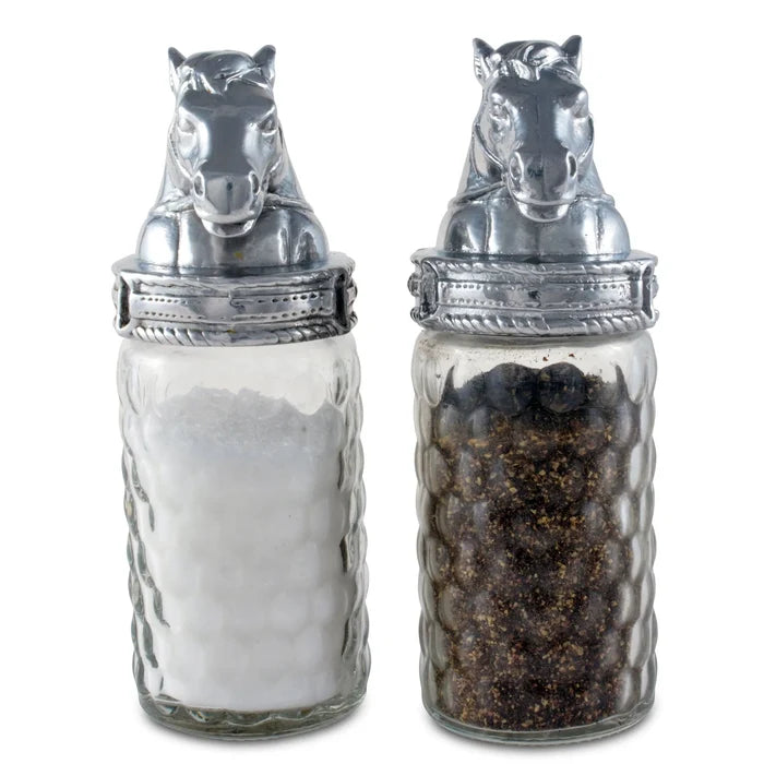Arthur Court Equine Salt and Pepper Set