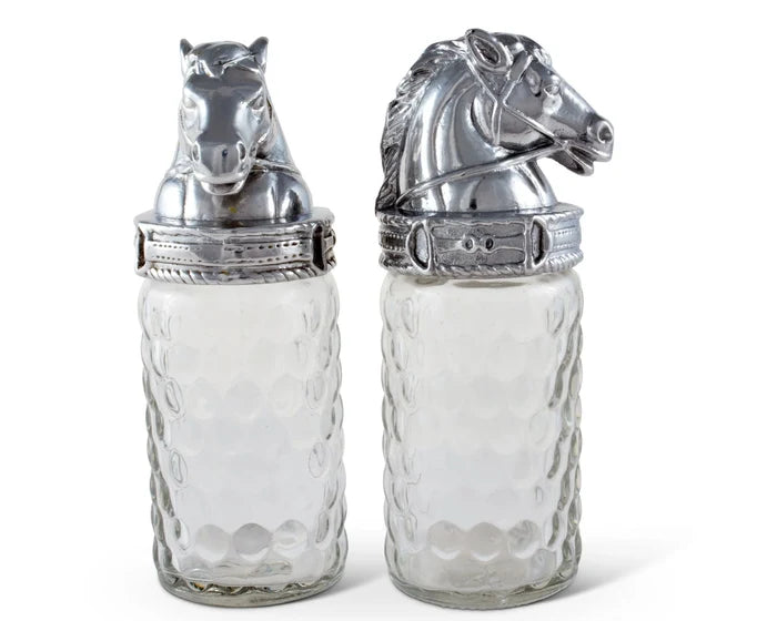 Arthur Court Equine Salt and Pepper Set