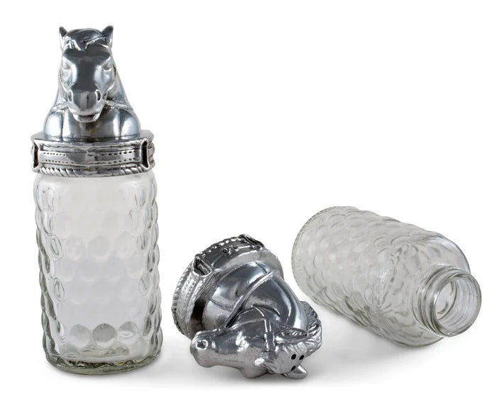 Arthur Court Equine Salt and Pepper Set