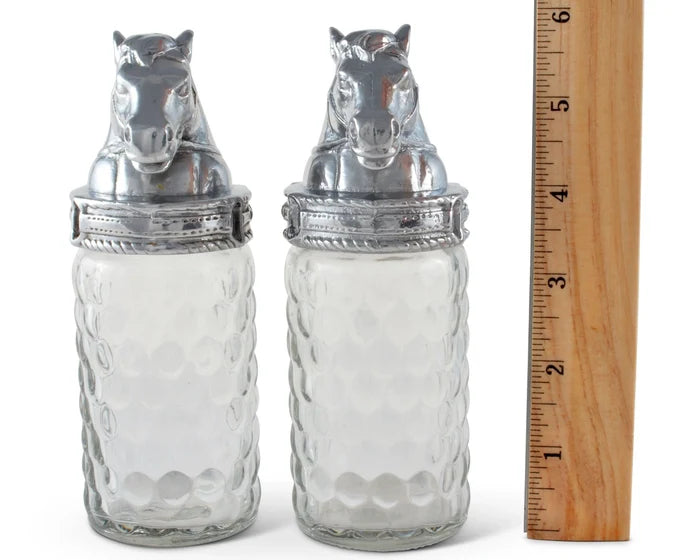 Arthur Court Equine Salt and Pepper Set