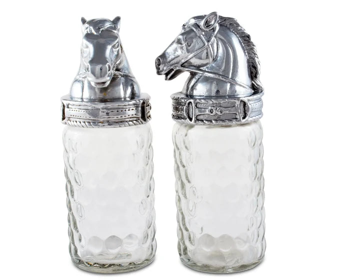 Arthur Court Equine Salt and Pepper Set